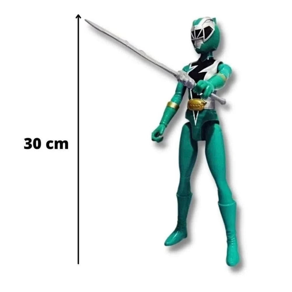 Boneco Power Rangers Dino Fury Verde - Hasbro | Toymania - Barão ...