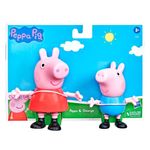 Bonecos-Peppa-e-George-Vinil-14cm---Hasbro