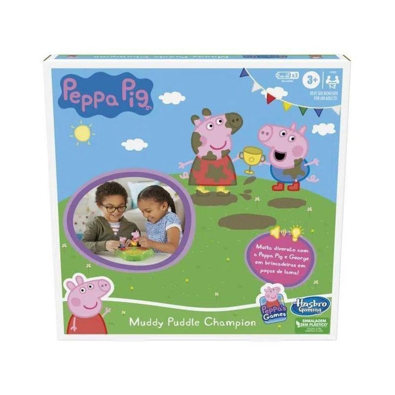 Jogo-de-Tabuleiro-Peppa-Pig-Pocas-de-Lama---Hasbro