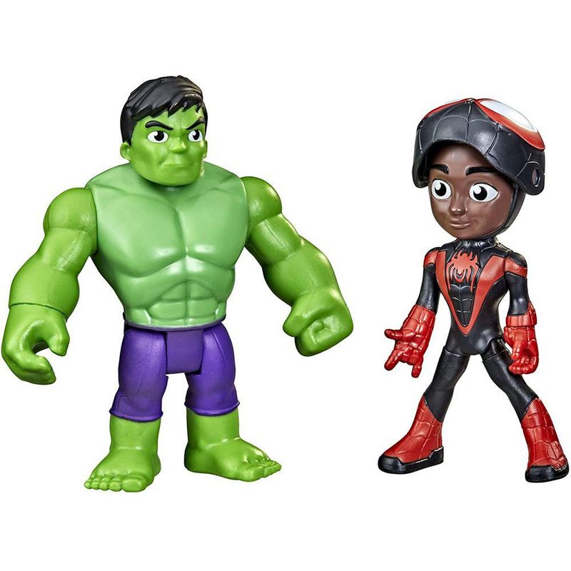 Amazing-Friends-Herois-Desmascarados-Hulk-e-Miles---Hasbro