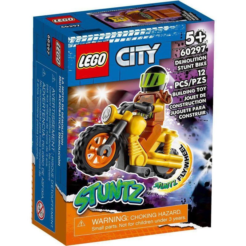 Lego-City-60297-Moto-de-Acrobacias-Demolidoras---Lego