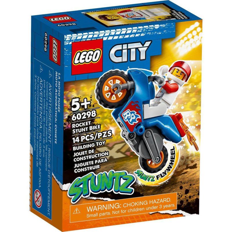 Lego-City-60298-Moto-de-Acrobacias-Foguete---Lego