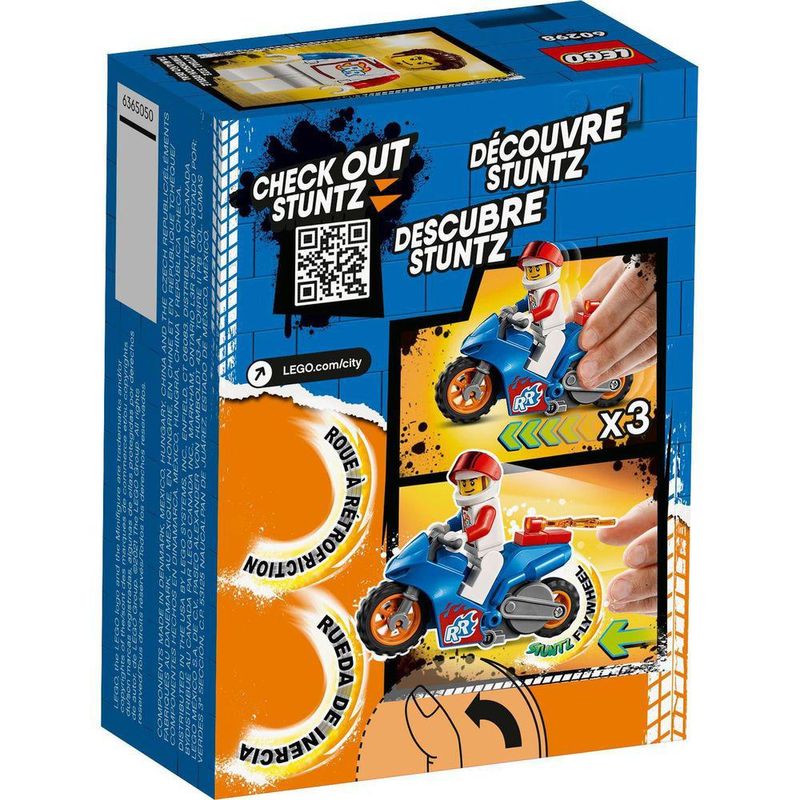 Lego-City-60298-Moto-de-Acrobacias-Foguete---Lego