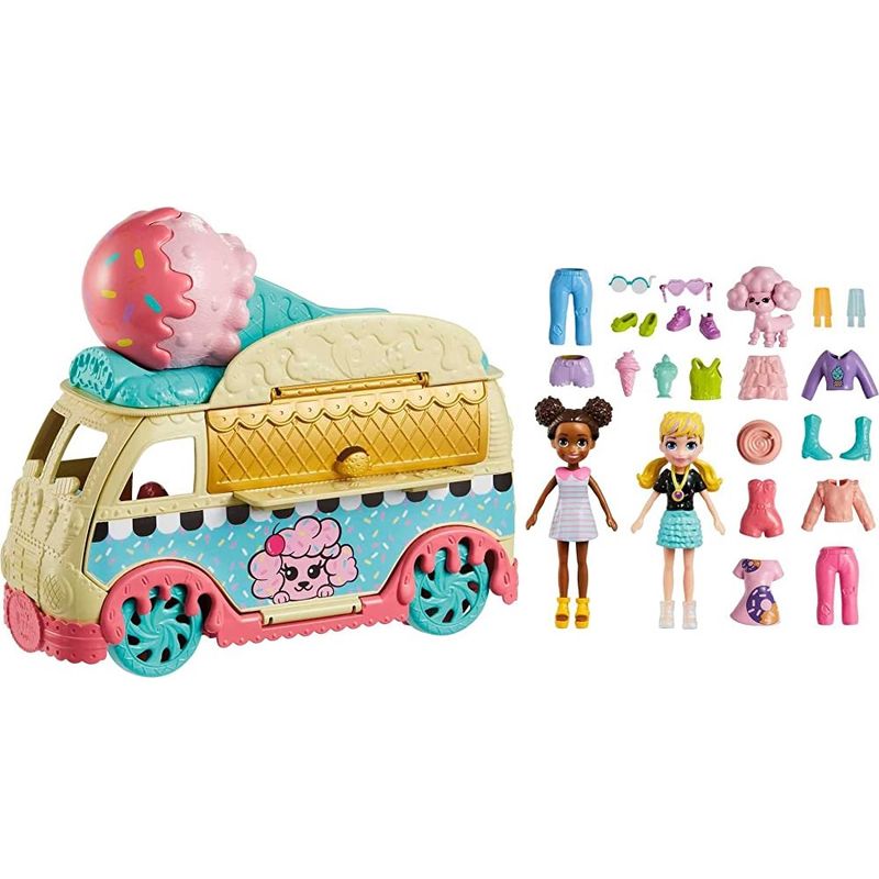 Polly-Pocket-Caminhao-de-Sorvetes---Mattel