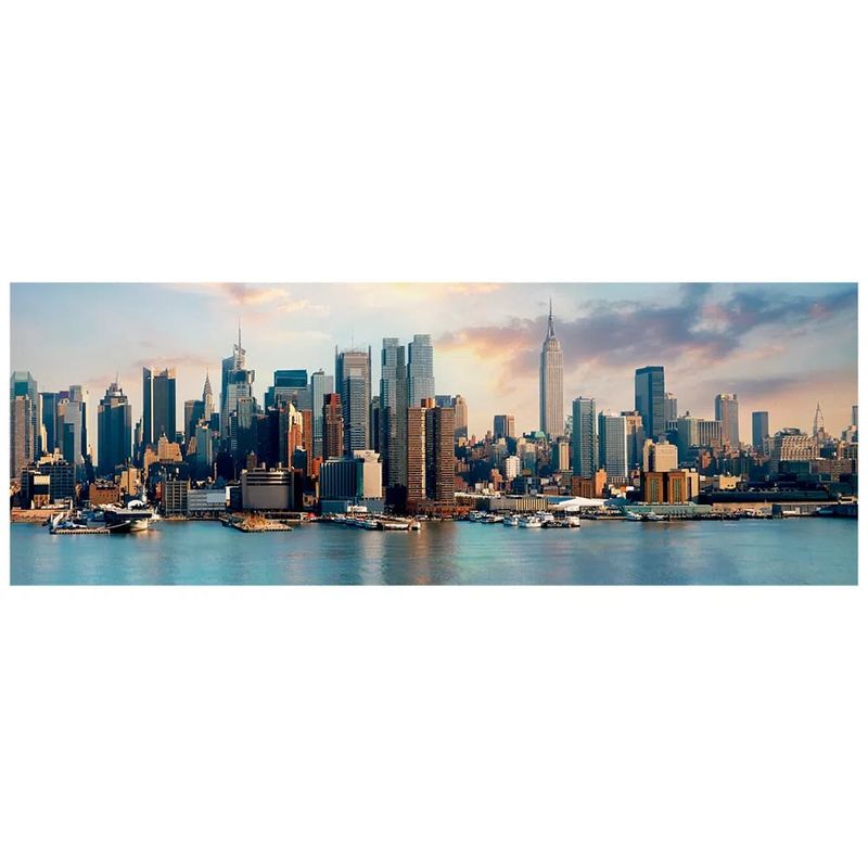 Puzzle-750-Pecas-Panorama-Entardecer-em-Nova-York---Grow