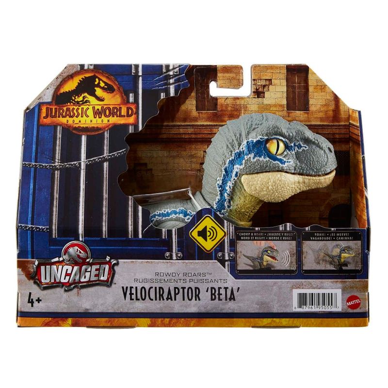 Jurassic-World-Dominio-Uncaged-Velociraptor-Beta---Mattel