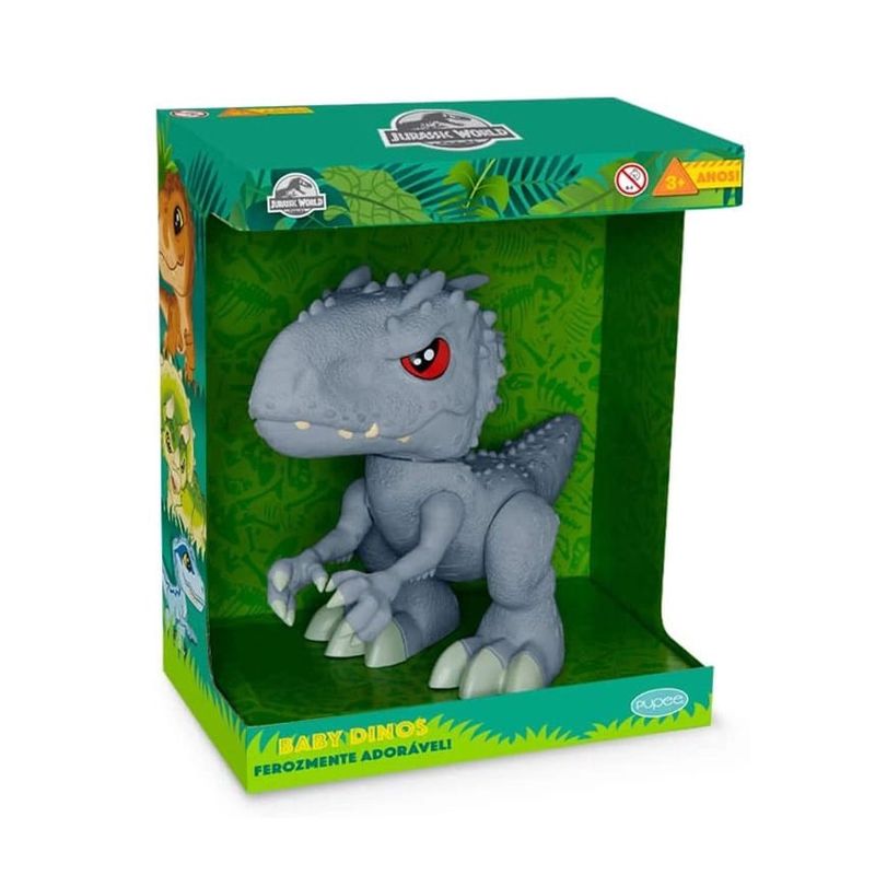 Mini Dinossauro Jurassic T-Rex - Dinos Baby - Licenciado (Preto) :  : Brinquedos e Jogos