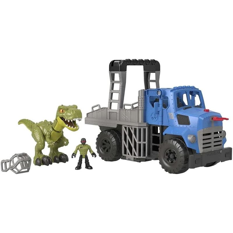 Imaginext-Jurassic-World-Dinossauro-com-Caminhao---Mattel