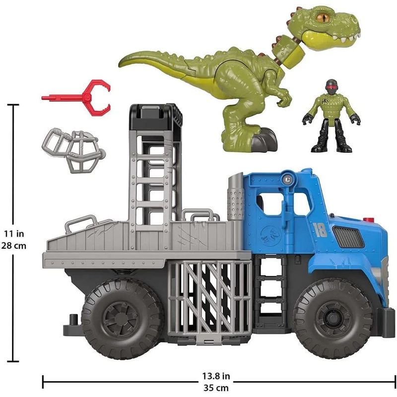 Imaginext-Jurassic-World-Dinossauro-com-Caminhao---Mattel