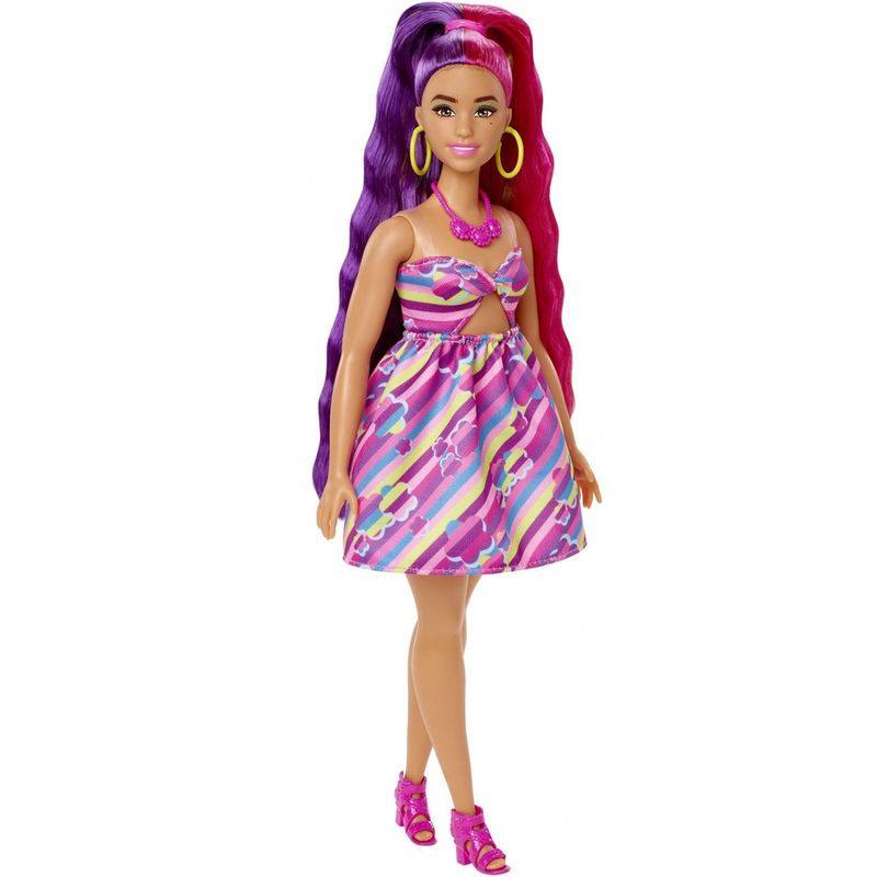 Barbie-Totally-Hair-Vestido-Flores---Mattel