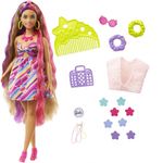 Barbie-Totally-Hair-Vestido-Flores---Mattel