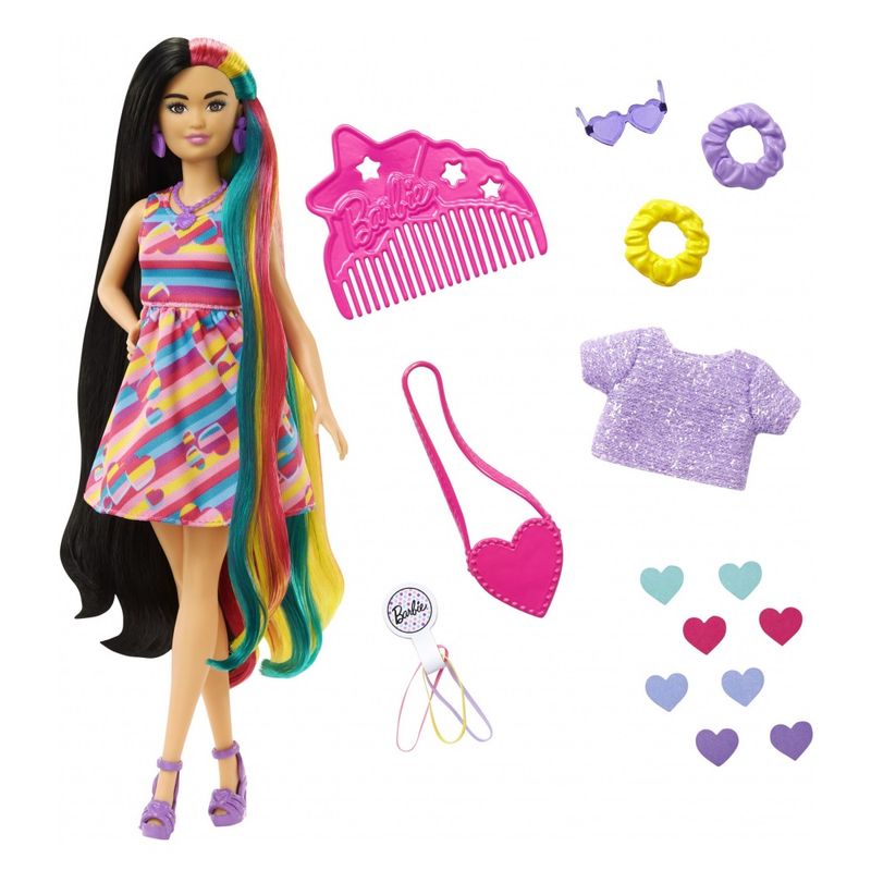 Barbie-Totally-Hair-Vestido-Coracao---Mattel