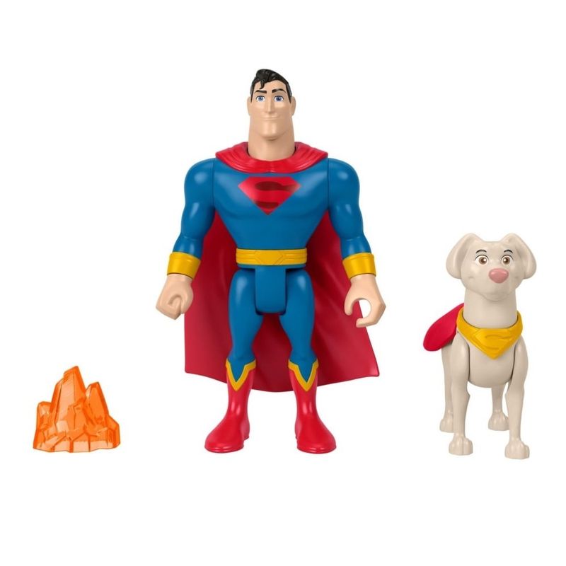 Fisher-Price-DC-Super-Pets-Superman-e-Krypto---Mattel