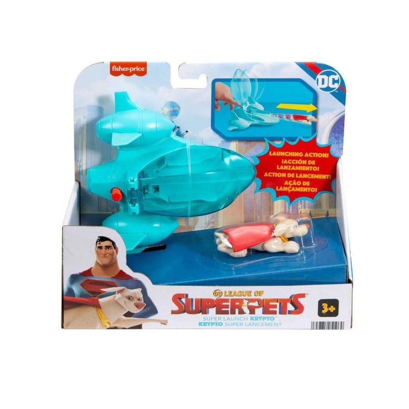 Fisher-Price-DC-Super-Pets-Super-Lancador-Krypto---Mattel