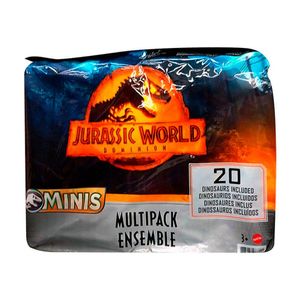 Jurassic World Dominio Minis Conjunto Multipack 20 Peças - Mattel