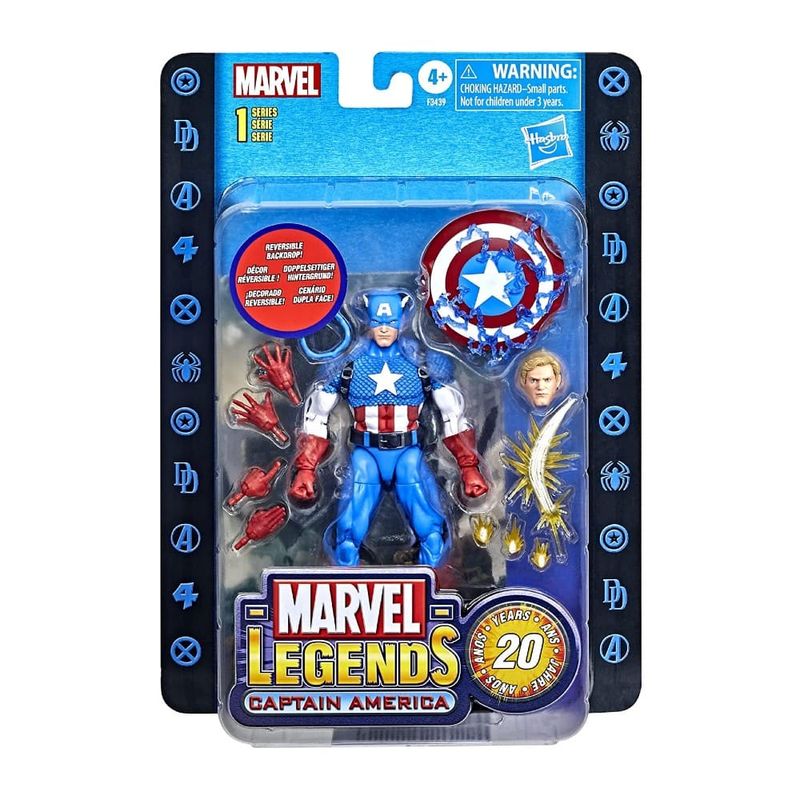 Marvel-Legends-Series-20-Anos-Capitao-America-15cm---Hasbro