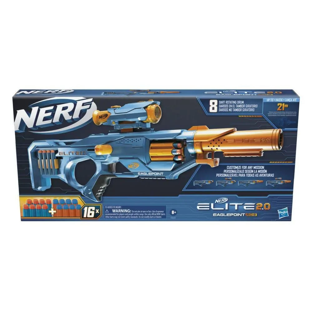 E3058 Nerf El Rukkus Com Pente 8 Dardos / Hasbro em Promoção na Americanas