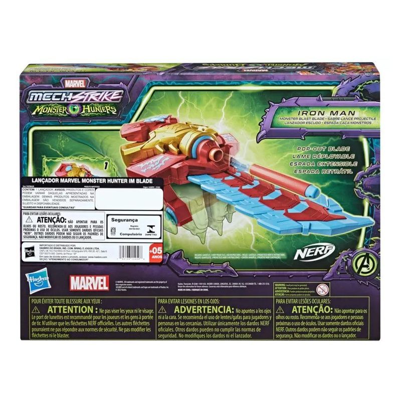 Nerf-Marvel-Espada-Caca-Monstro-Homem-de-Ferro---Hasbro