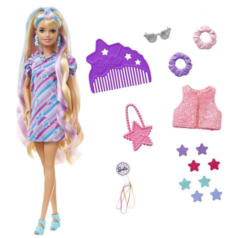 Barbie-Totally-Hair-Vestido-Estrelas---Mattel