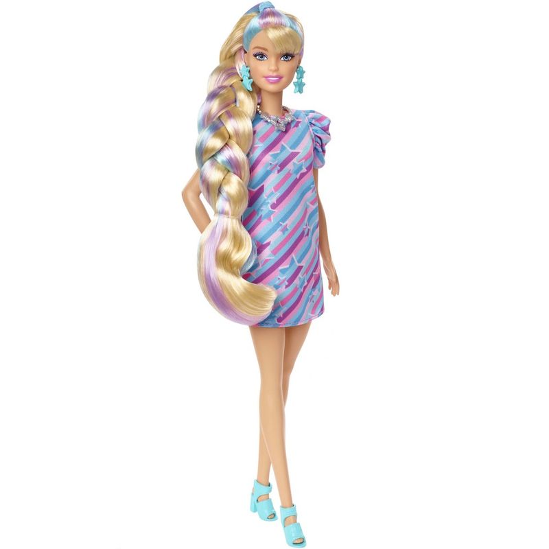 Barbie-Totally-Hair-Vestido-Estrelas---Mattel