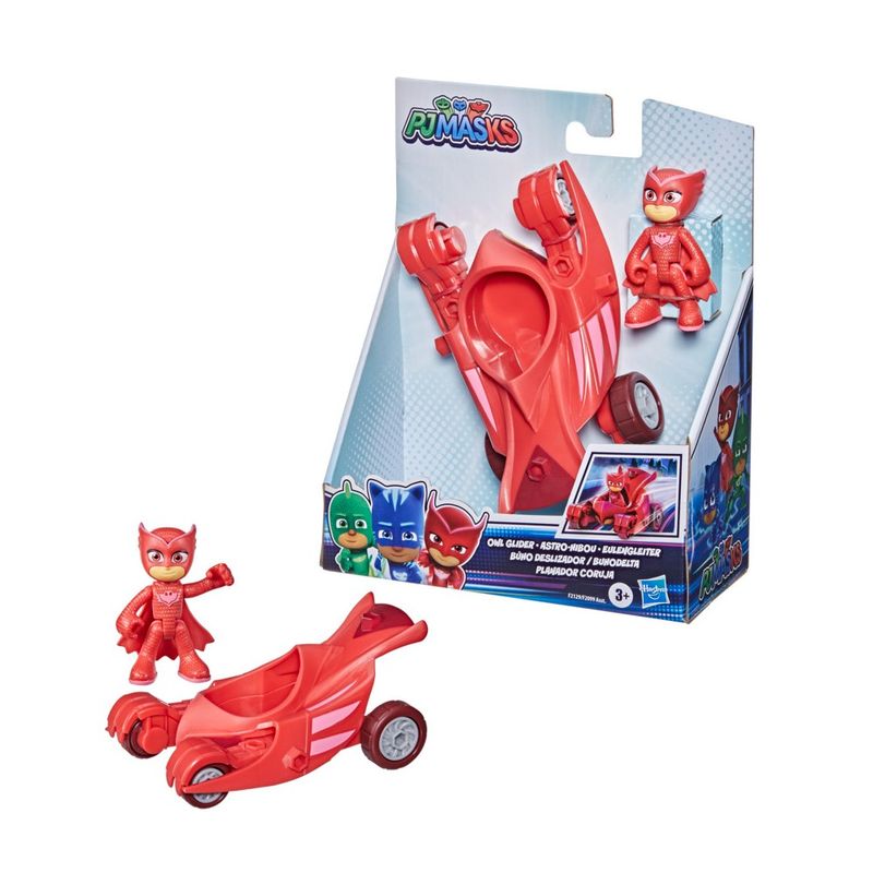 Boneco-com-Veiculo-Planador-PJ-Masks-Corujita---Hasbro