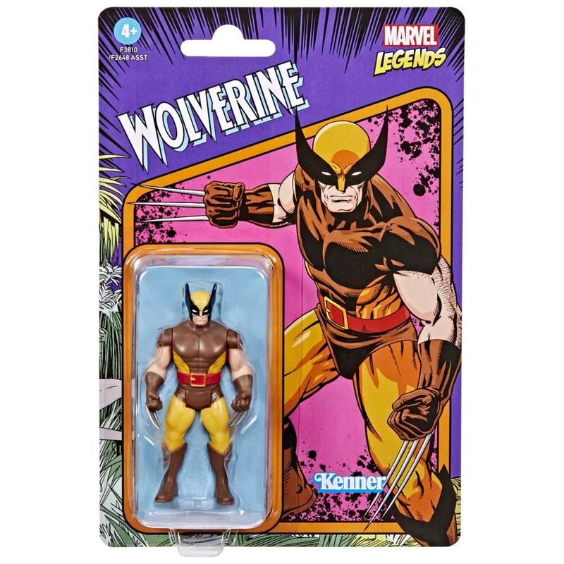 Boneco-Marvel-Legends-Retro-Collection-Wolverine---Hasbro