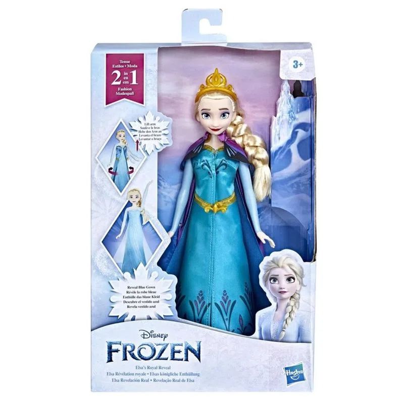 Boneca Disney Frozen - Elsa Cantora B6173 - Hasbro - MP Brinquedos