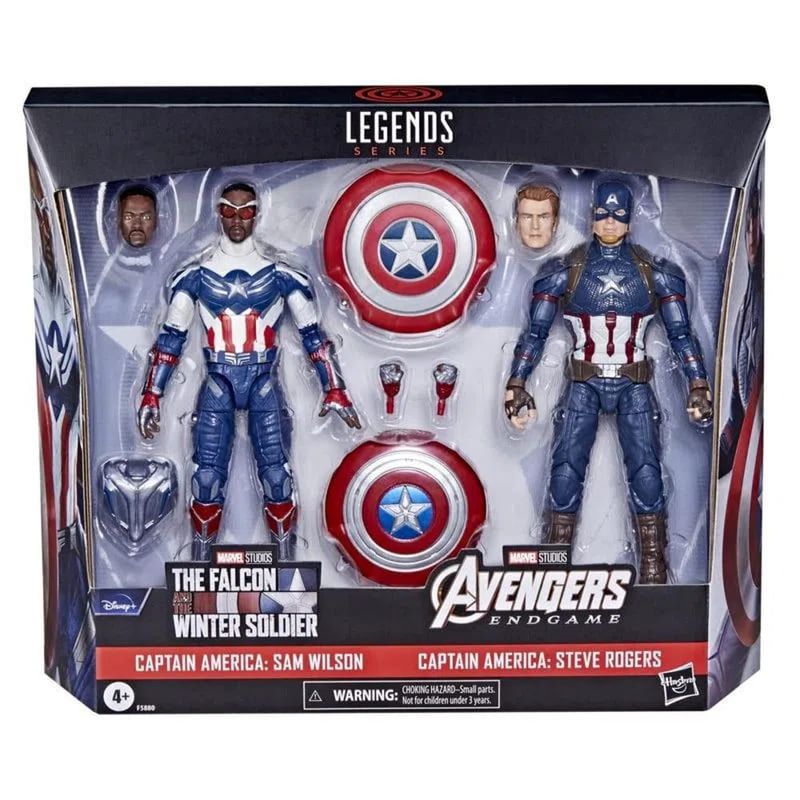 Pack-Duplo-Marvel-Legends-Steve-Rogers-e-Sam-Wilson---Hasbro