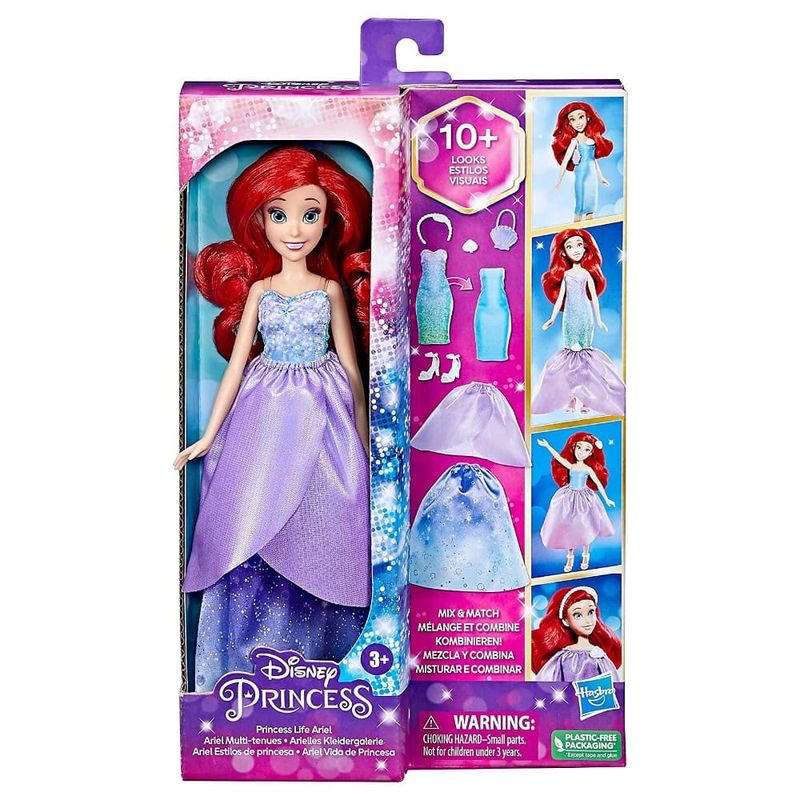Boneca-Disney-Princesas-Ariel-Vida-de-Princesa---Hasbro