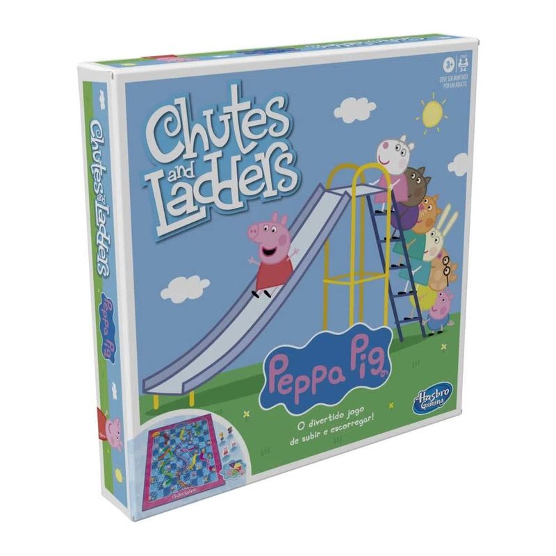 Jogo-de-Tabuleiro-Peppa-Pig-Chutes-and-Ladders---Hasbro