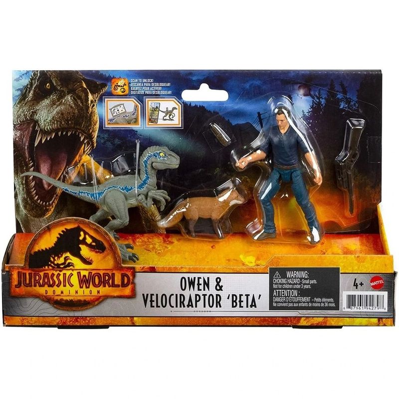 Jurassic-World-Dominio-Owen-e-Velociraptor-Beta---Mattel