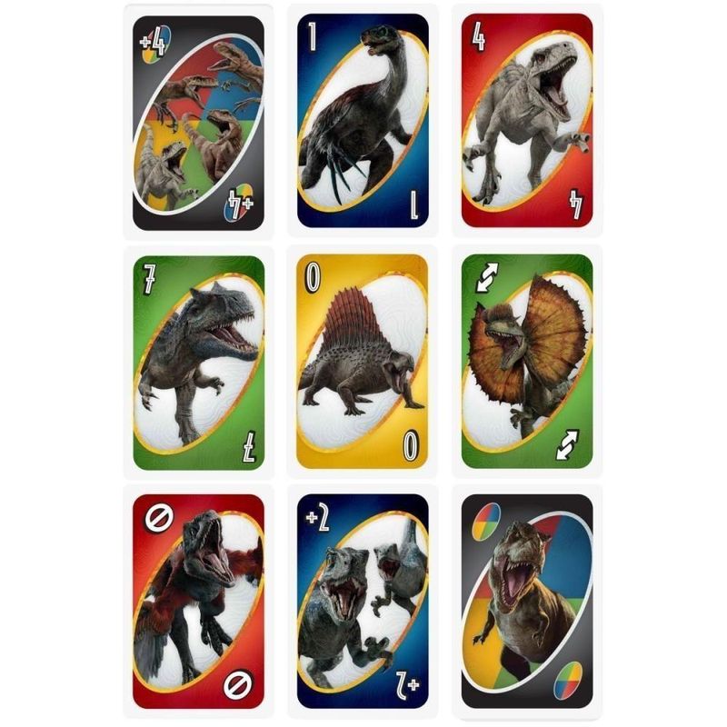 Jogo-de-Cartas-Uno-Jurassic-World---Mattel