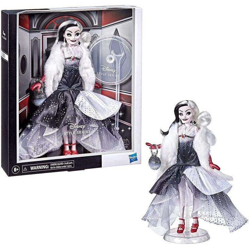 Boneca-Disney-Villains-Style-Series-Cruella-de-Vil---Hasbro
