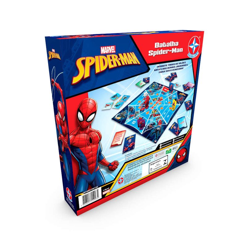 Jogo Batalha Spider Man Tabuleiro Estrela - 100160310015