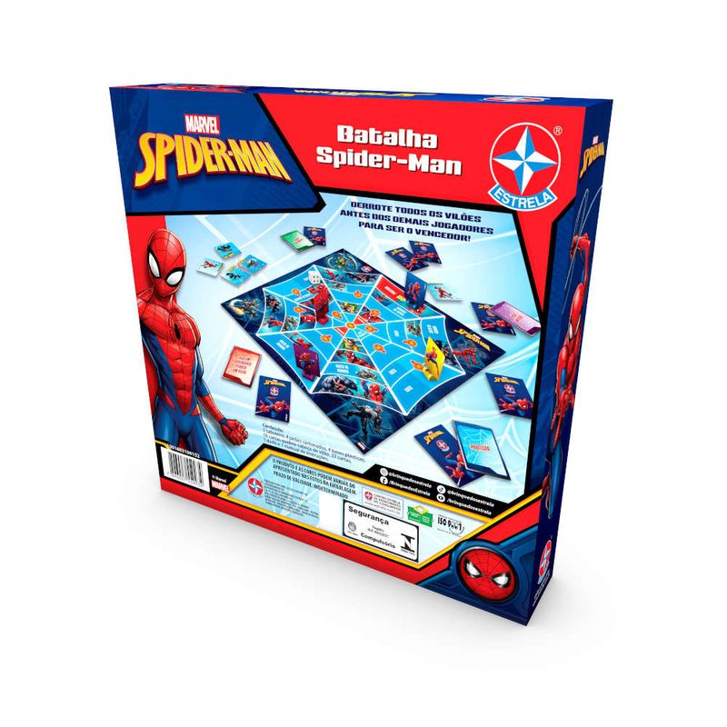 Jogo Batalha Spiderman - Estrela - Netcoelho