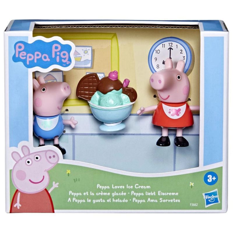 Figuras-Georgie-e-Peppa-Pig-Ama-Sorvetes---Hasbro