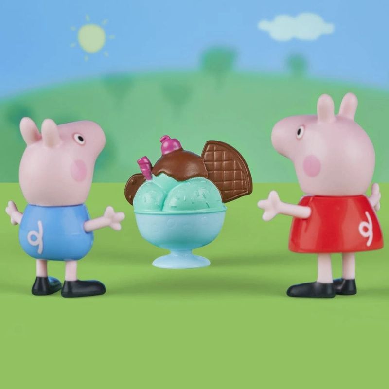 Figuras-Georgie-e-Peppa-Pig-Ama-Sorvetes---Hasbro
