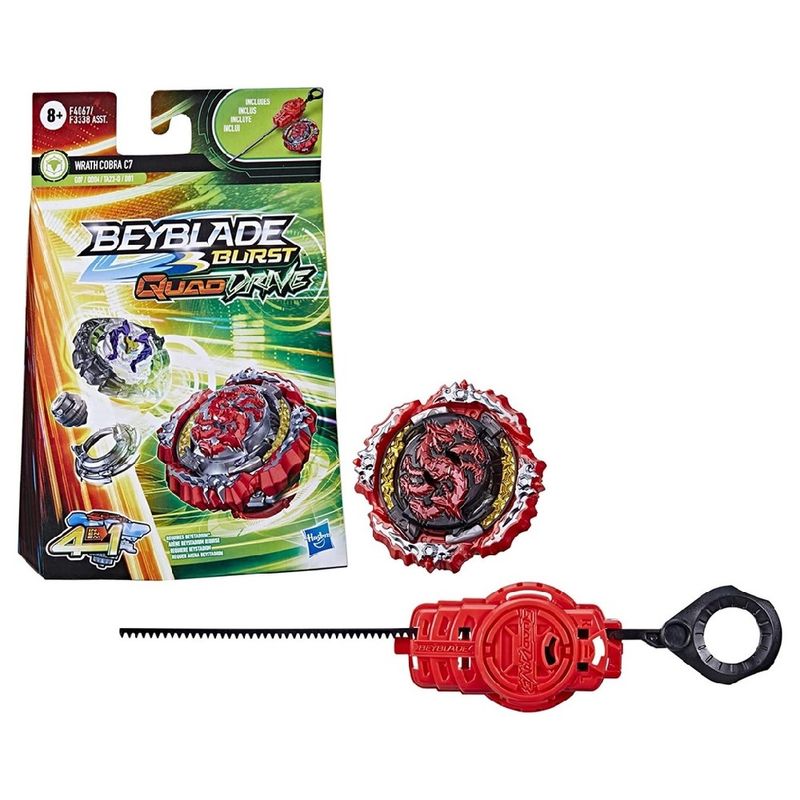 Beyblade-Piao-Burst-Quaddrive-Wrath-Cobra-C7---Hasbro