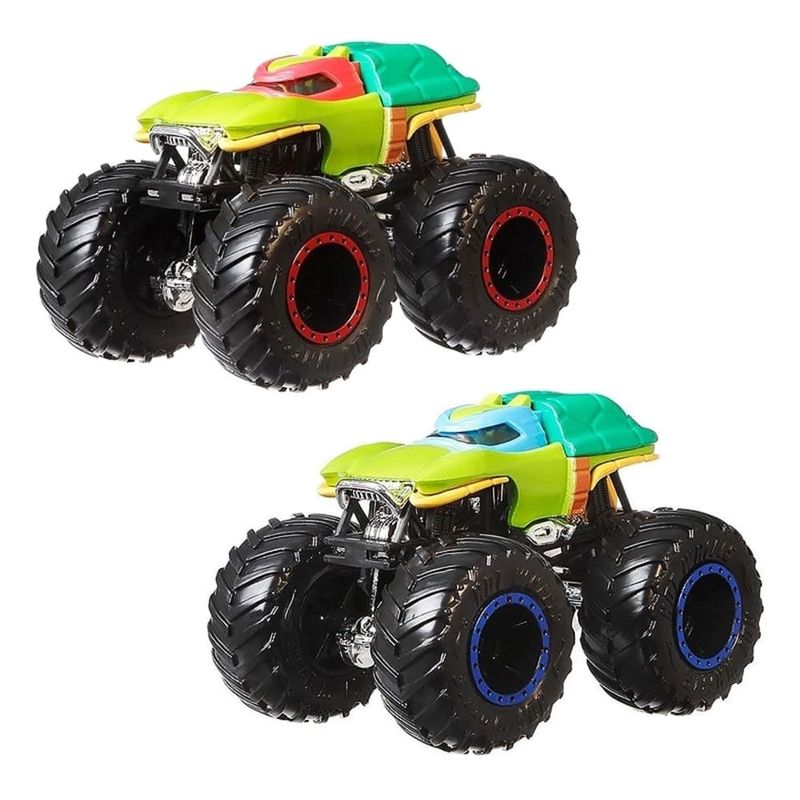 Hot-Wheels-Tartarugas-Ninja-Raphael-e-Leonardo---Mattel
