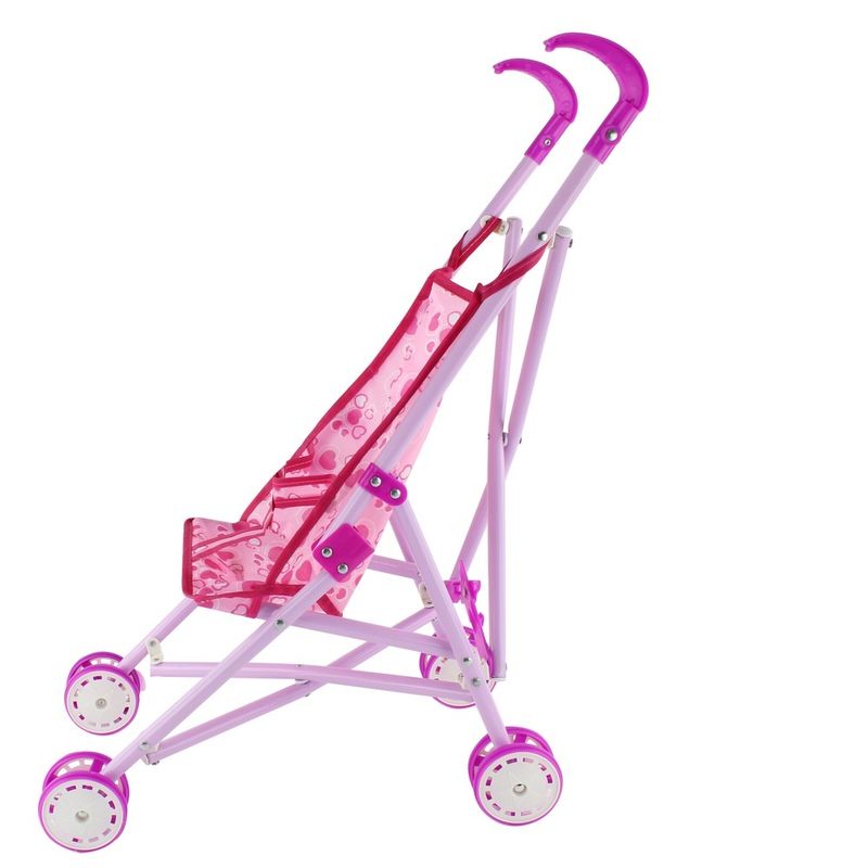 Carrinho-de-Boneca-Dobravel-Coracoes---BBR-Toys