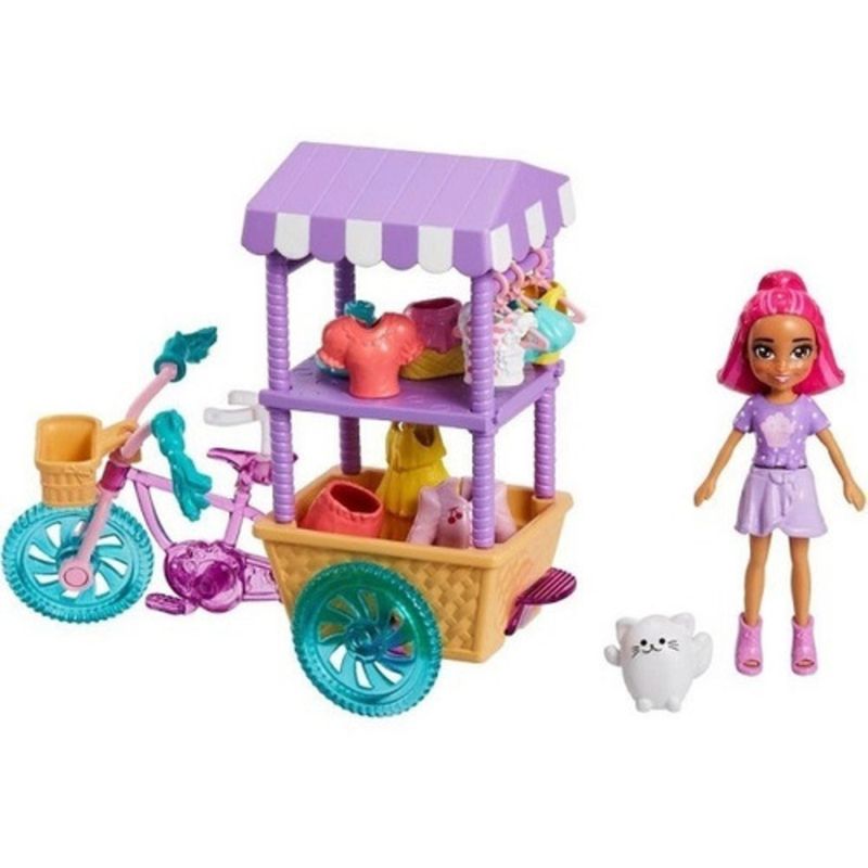 Polly-Pocket-Carrinho-de-Doces-Surpresa---Mattel