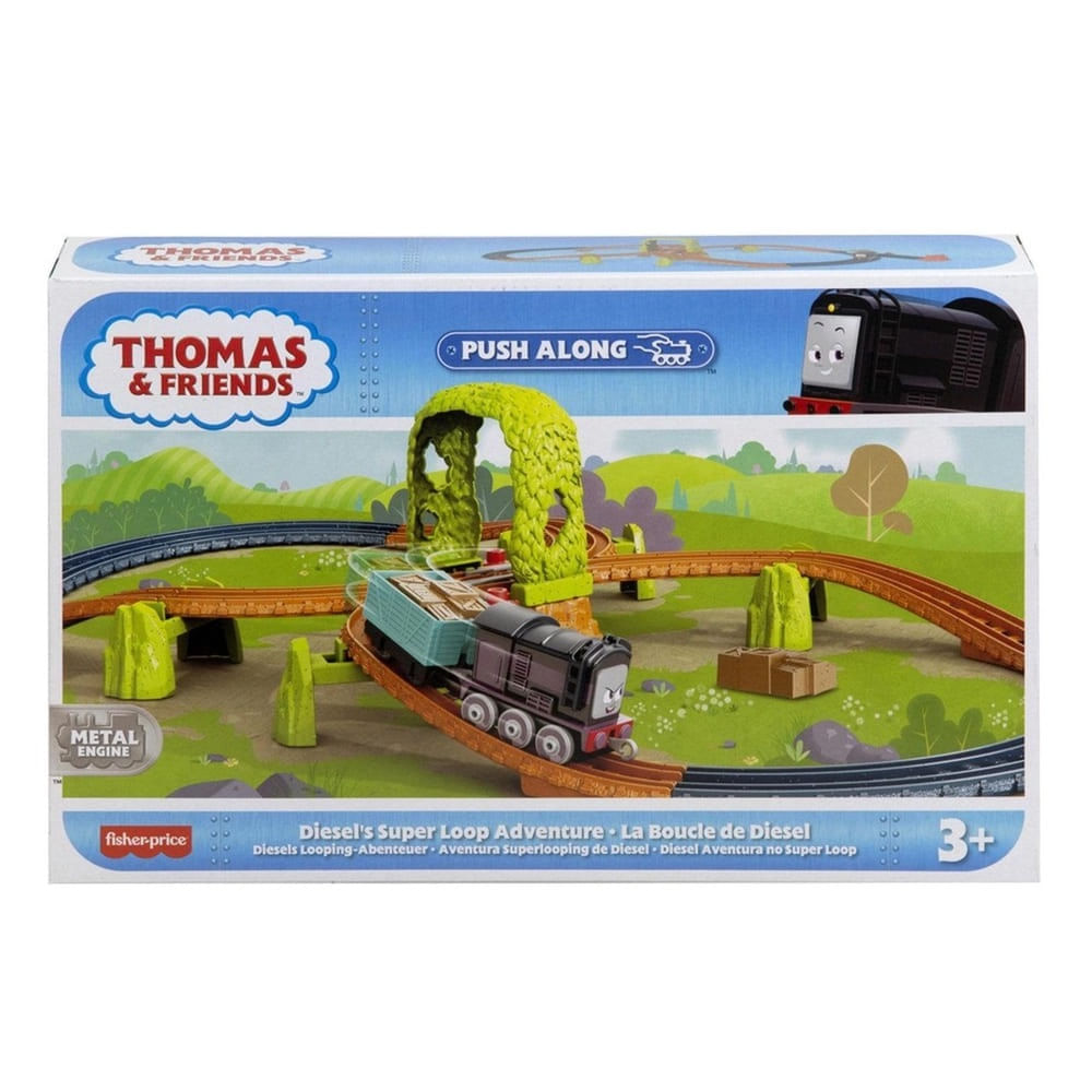 Pista de Trem - Thomas e Seus Amigos - Pátio Manutenção e Loop - Fisher-  Price - superlegalbrinquedos