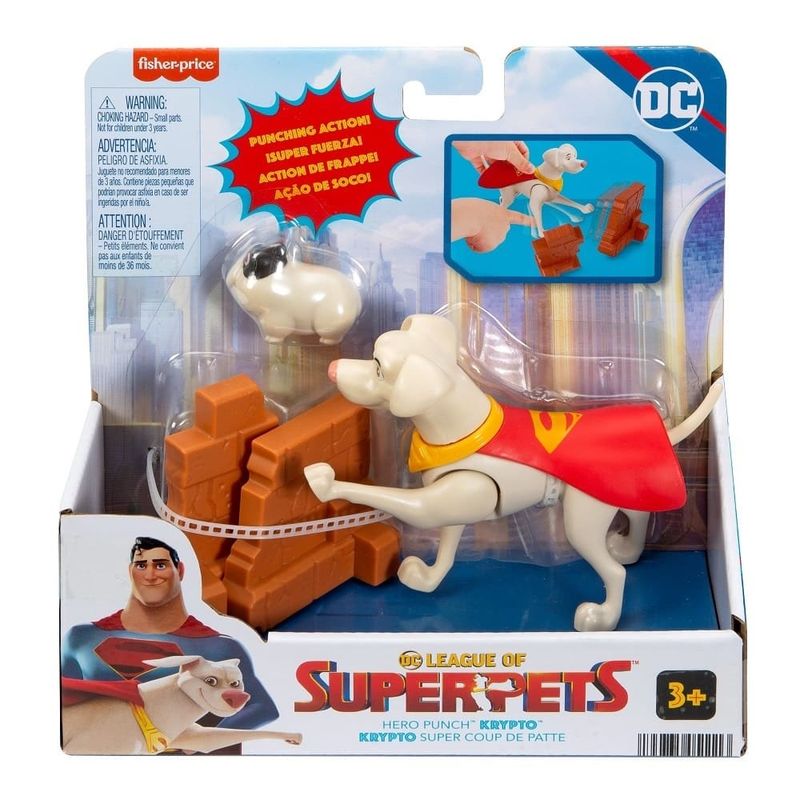 Figura-DC-Super-Pets-Krypto-Super-Cao-Soco---Mattel