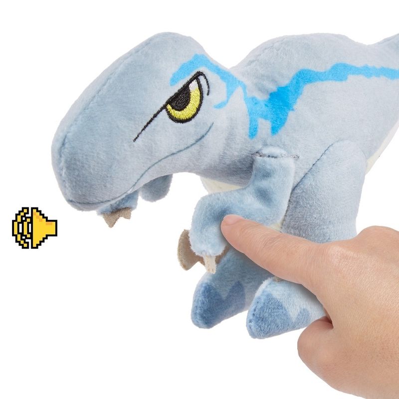 Pelucia-Jurassic-World-Mini-com-Sons-Blue---Mattel