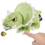 Pelucia-Jurassic-World-Mini-com-Sons-Triceratops---Mattel
