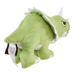 Pelucia-Jurassic-World-Mini-com-Sons-Triceratops---Mattel