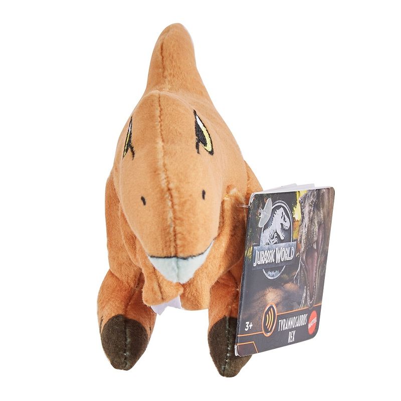Pelucia-Jurassic-World-Mini-com-Sons-Tyrannosaurus---Mattel