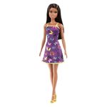 Boneca-Barbie-Basica-Vestido-Roxo-de-Borboletas---Mattel