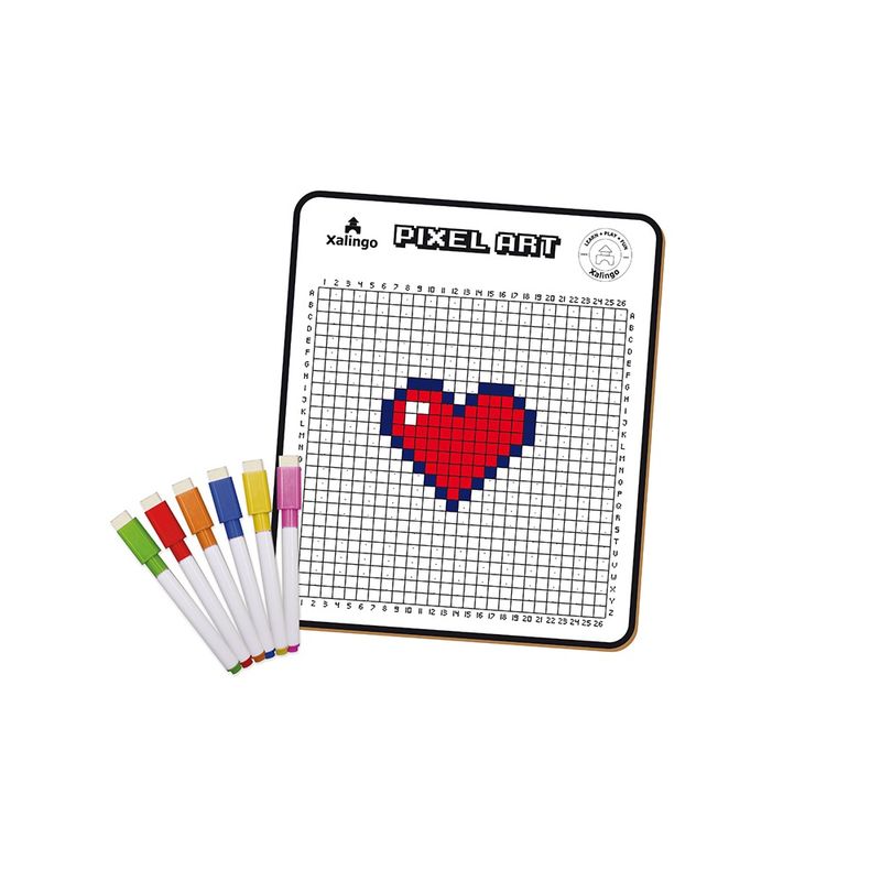 Quadro-Pixel-Art-Para-Colorir---Xalingo