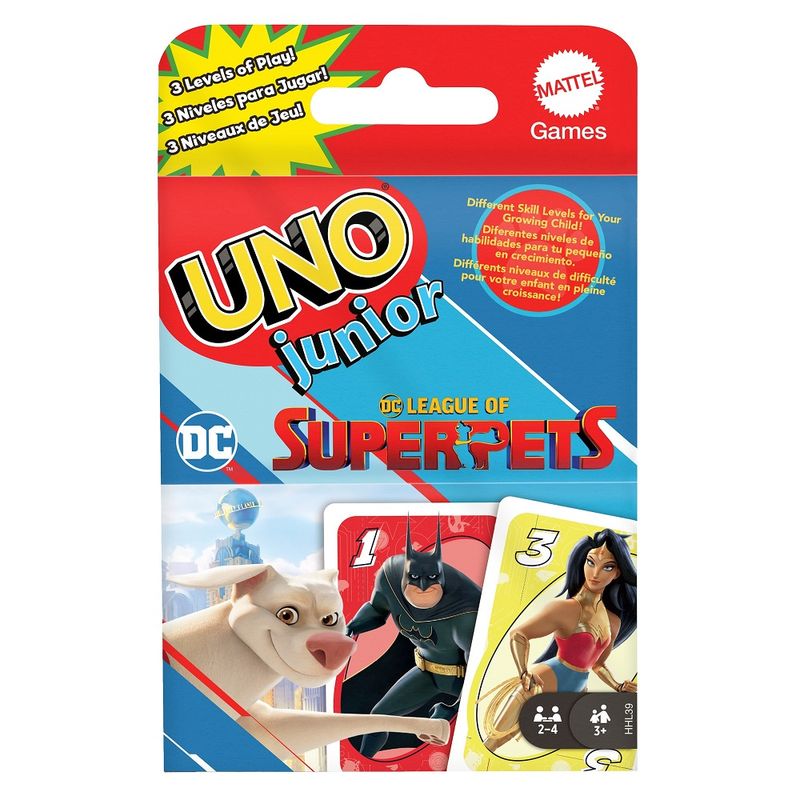 Jogo-Uno-Junior-DC-Super-Pets---Mattel-